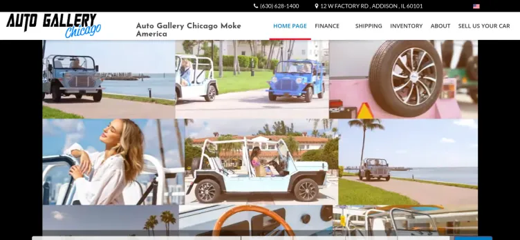 Screenshot Auto Gallery Chicago