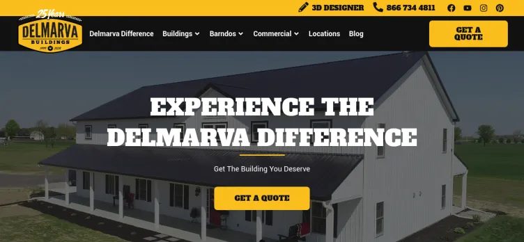 Screenshot Delmarva Buildings