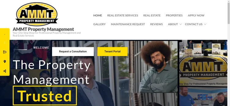 Screenshot AMMT Property Management