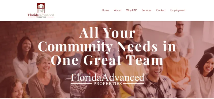 Screenshot Florida Advanced Properties