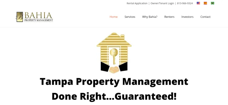 Screenshot Bahia Property Management