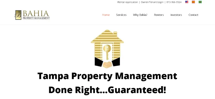 Screenshot Bahia Property Management