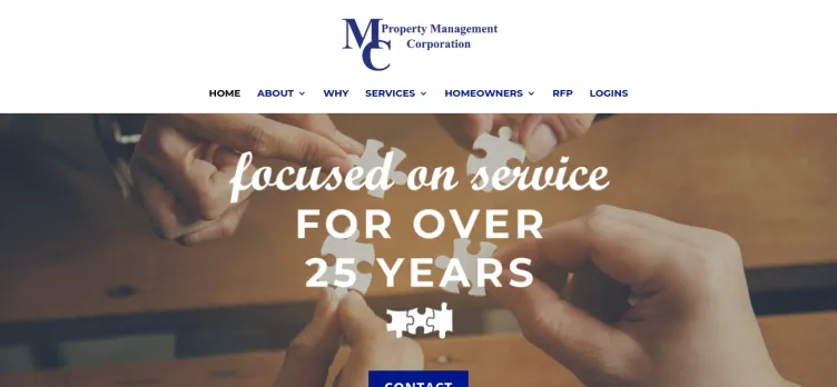 Screenshot MC Property Management Corporation