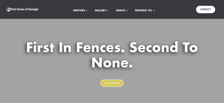Screenshot First Fence of Georgia