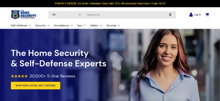 Screenshot The Home Security Superstore