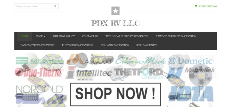 Screenshot PDX RV