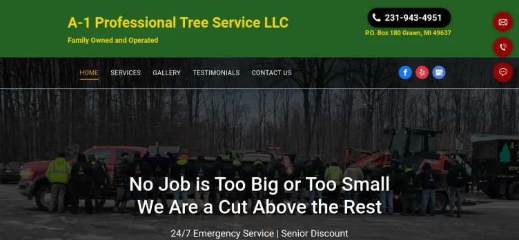 Screenshot A 1 Professional Tree Service