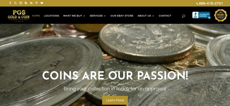Screenshot PGS Gold & Coin