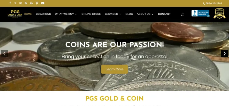 Screenshot PGS Gold & Coin