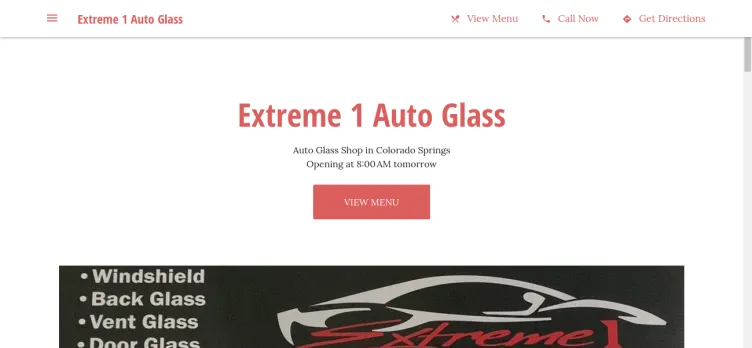 Screenshot Extreme 1 Auto Glass