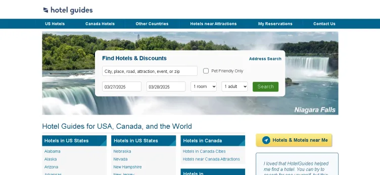 Screenshot HotelGuides.com