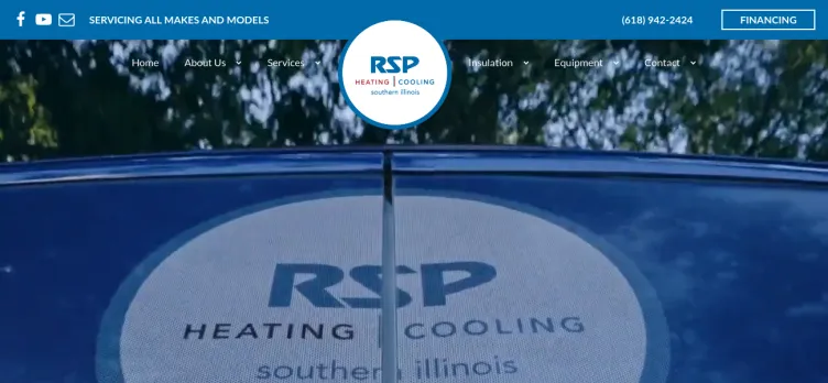 Screenshot RSP Heating & Cooling