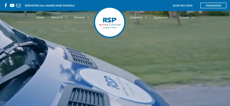 Screenshot RSP Heating & Cooling