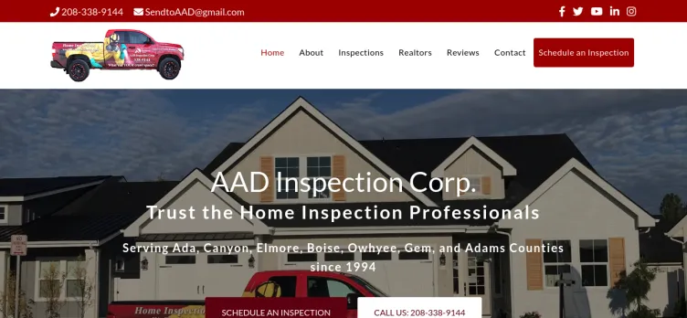 Screenshot AAD Inspection