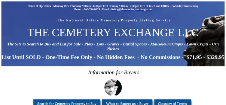 Screenshot The Cemetery Exchange
