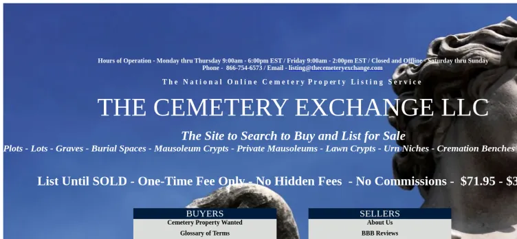 Screenshot The Cemetery Exchange