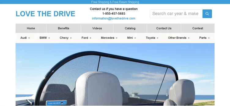 Screenshot Love the Drive Enterprises