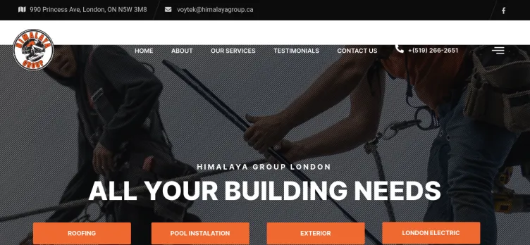 Screenshot Himalaya Group