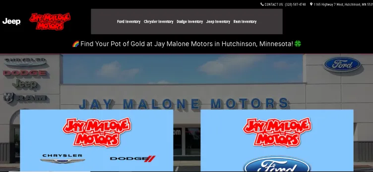 Screenshot Jay Malone Motors