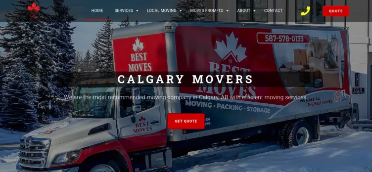 Screenshot Best Moves Calgary