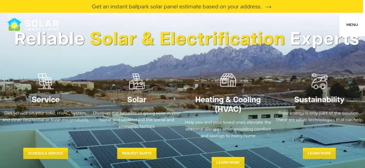 Screenshot Solar Smart Living