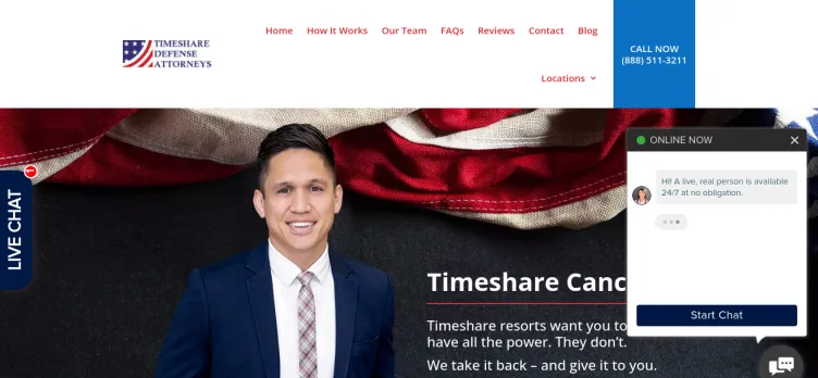 Screenshot Timeshare Defense Attorneys