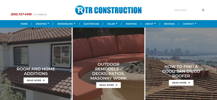 Screenshot TR Construction