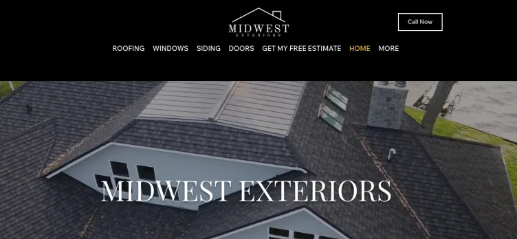 Screenshot Midwest Exteriors
