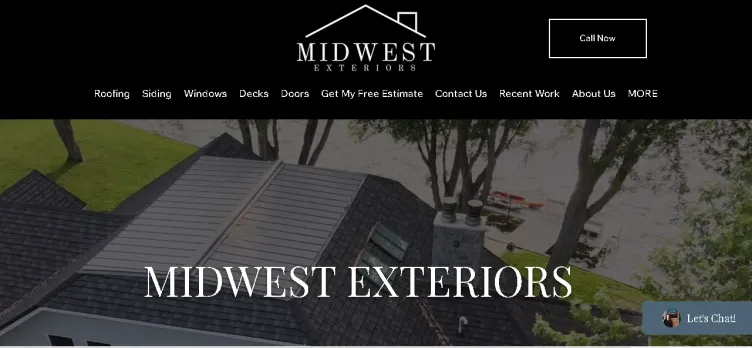 Screenshot Midwest Exteriors