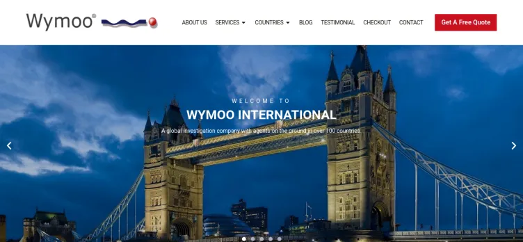 Screenshot Wymoo International