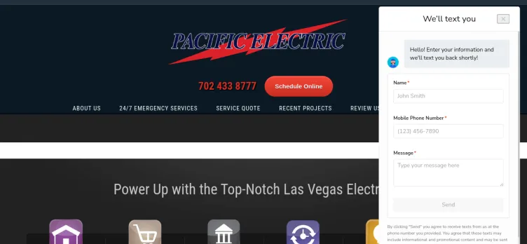 Screenshot Pacific Electric