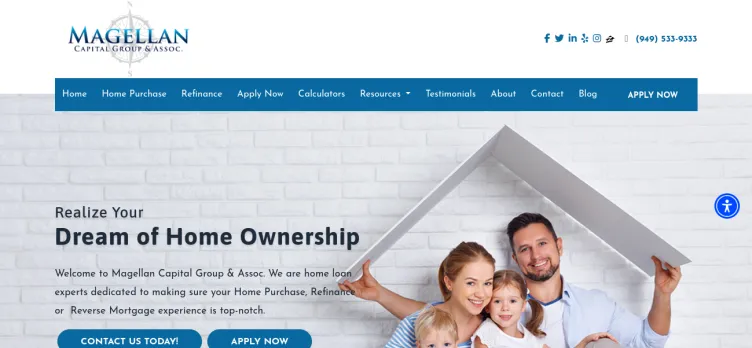 Screenshot Aliso Niguel Mortgage