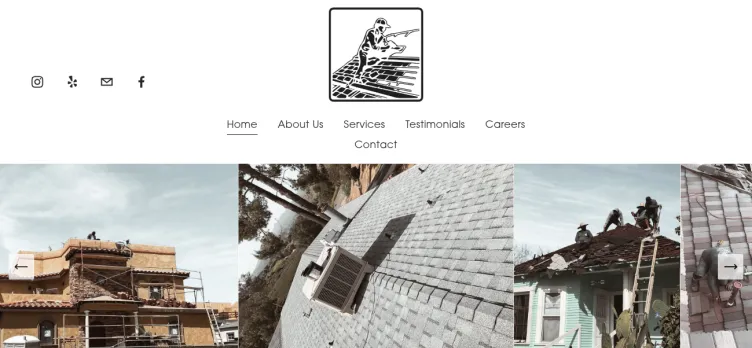 Screenshot Chavez Roofing Services