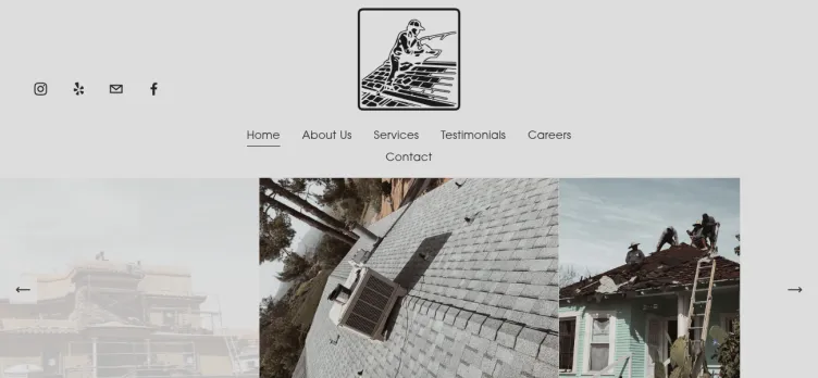 Screenshot Chavez Roofing Services