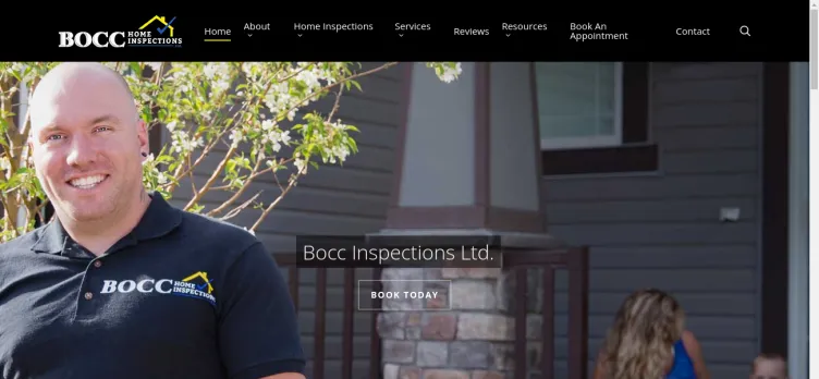 Screenshot Bocc Home Inspections