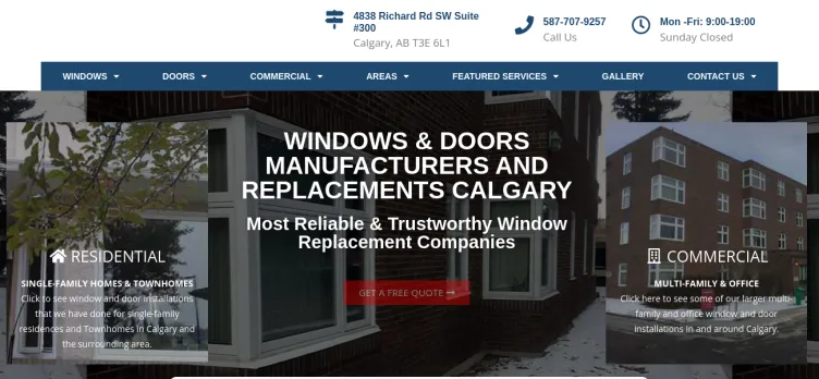 Screenshot Royal View Windows, Doors & Exteriors