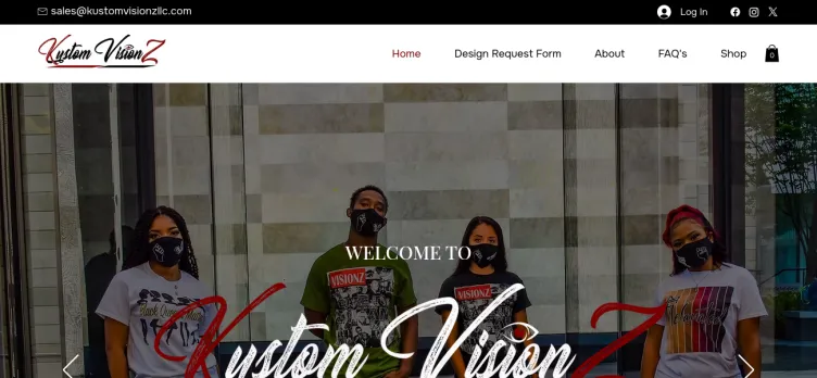 Screenshot Kustom VisionZ