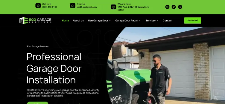 Screenshot Eco Garage Services