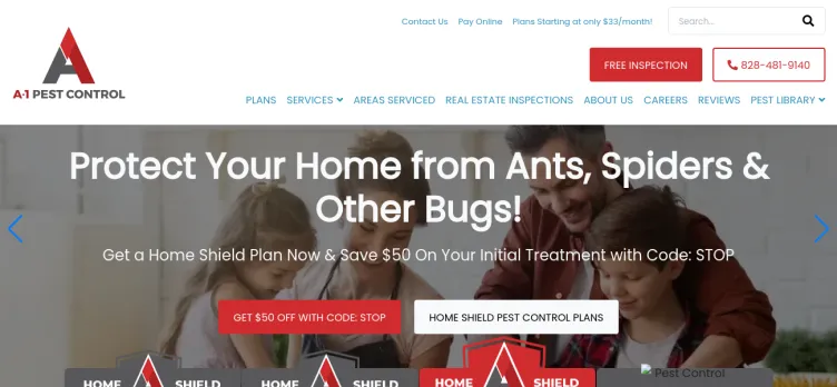 Screenshot A-1 Termite & Pest Control