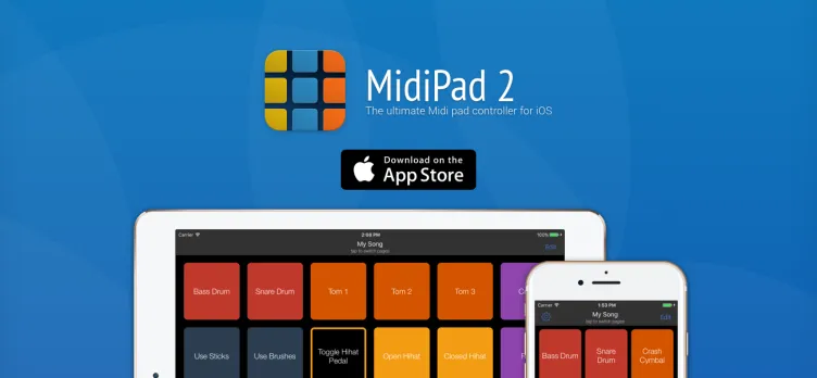 Screenshot MidiPad 2