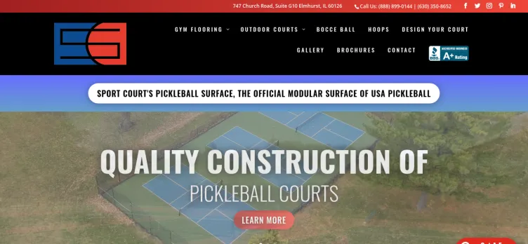 Screenshot Sport Court Midwest