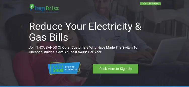Screenshot Energy for Less