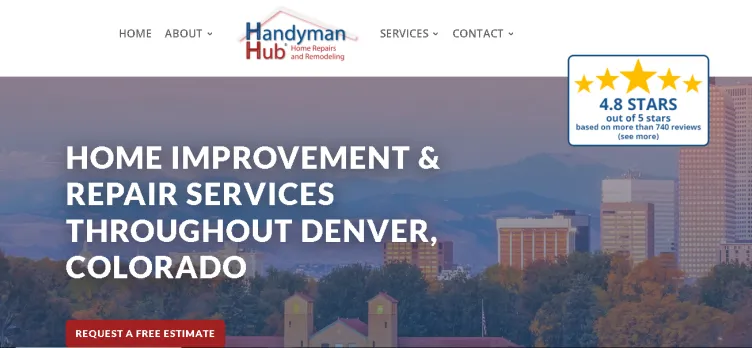 Screenshot Handyman Hub