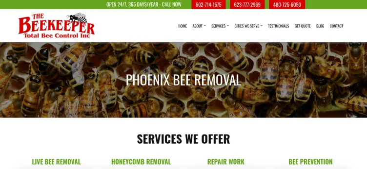 Screenshot The Beekeeper Total Bee Control