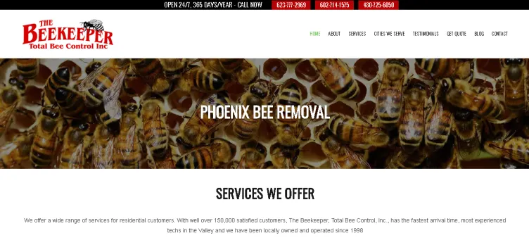 Screenshot The Beekeeper Total Bee Control