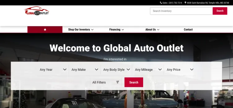 Screenshot Global Auto Outlet