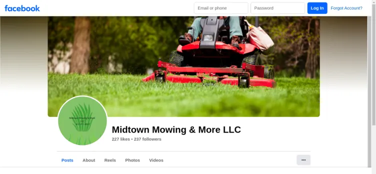 Screenshot Midtown Mowing & More