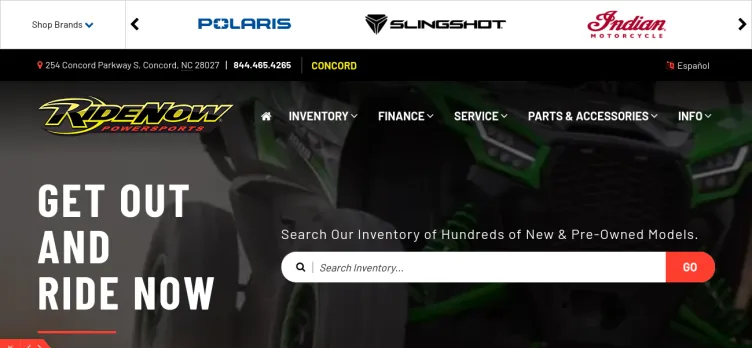 Screenshot RideNow Powersports Concord