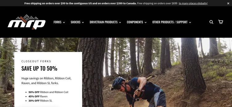 Screenshot Mountain Racing Products