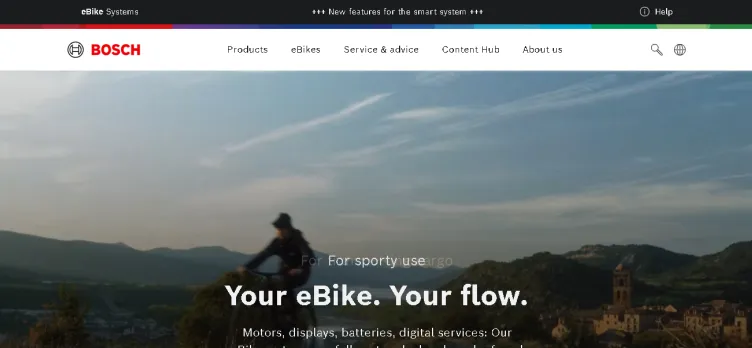 Screenshot Bosch eBike Systems